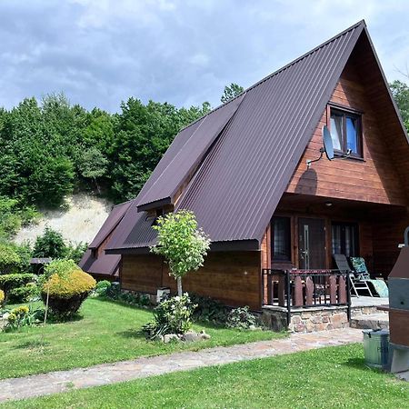 Domki Pod Skalka Baligród Exterior foto