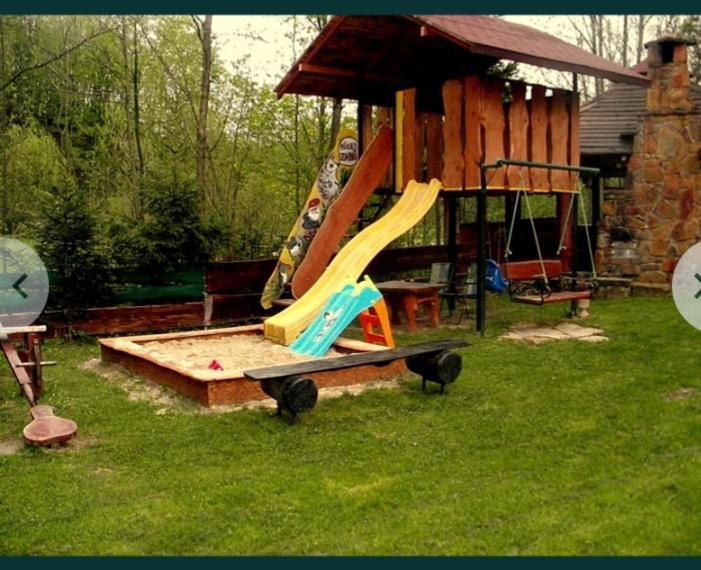 Domki Pod Skalka Baligród Exterior foto