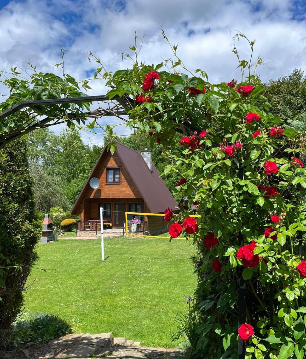 Domki Pod Skalka Baligród Exterior foto
